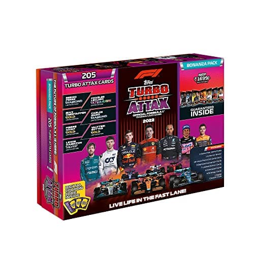 Topps F1 Turbo Attax 2022 - Trading and collectable Card Game (Bonanza Pack)