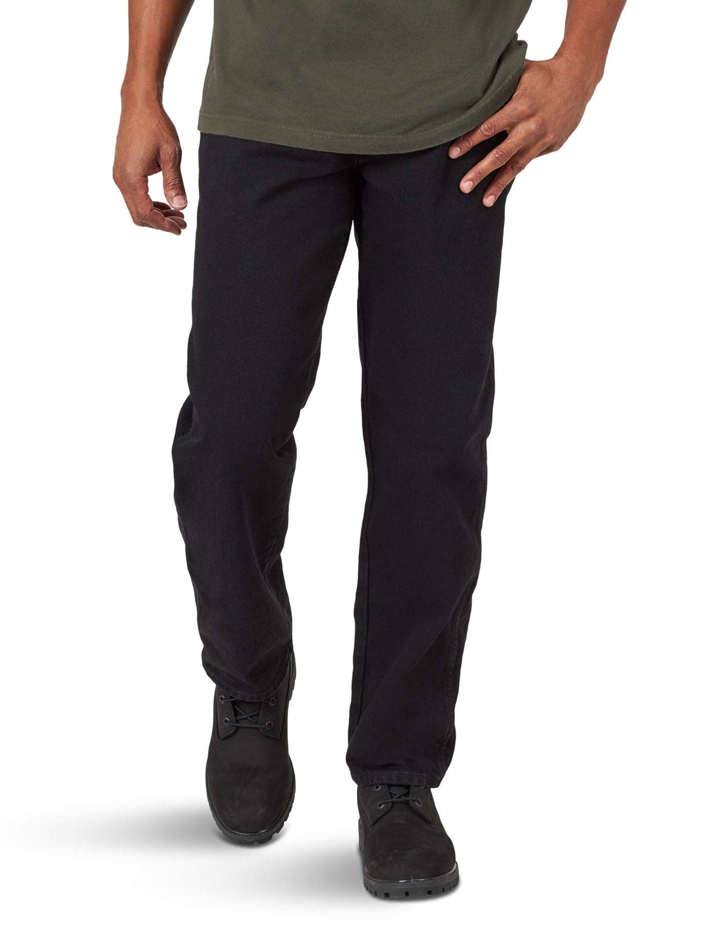 Classic Relaxed Fit, Black, 38W x 32L