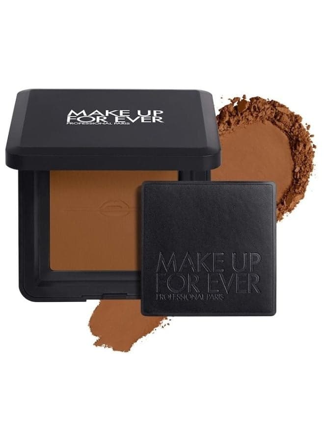MAKE UP FOR EVER HD Skin Blurring & Perfecting Pressed Powder 10g – Shade 4.1 Deep – For Tan to Deep Skin Tones – Shine-Control, Smoothing & Longwear Finish