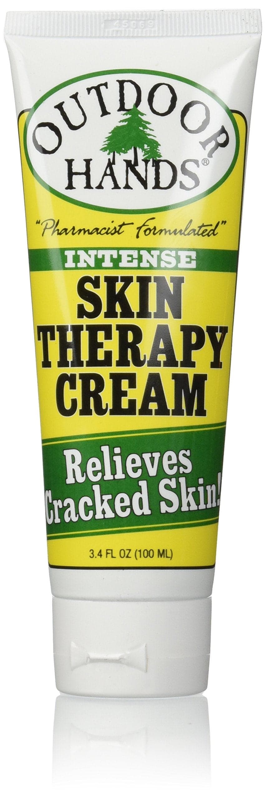 Outdoor Hands Intense Skin Therapy Cream – Crack & Dry Skin Repair – Pharmacist-Formulated Healing Cream for Cracked, Chapped or Split Hands, Heels & Elbows 3.4oz (2 Pack)