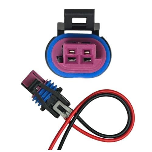 Coolant Temperature Sensor Connector for GM LS 2Wire Pigtail Water Temp LS1 Plug Radiator Switch OEM Color for LS1 LS3 LS2 LQ4 LQ9 LS6 L92 L99 L33 LR4 WCCTS30