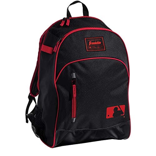 Franklin Sports MLB Batpack - black/Red
