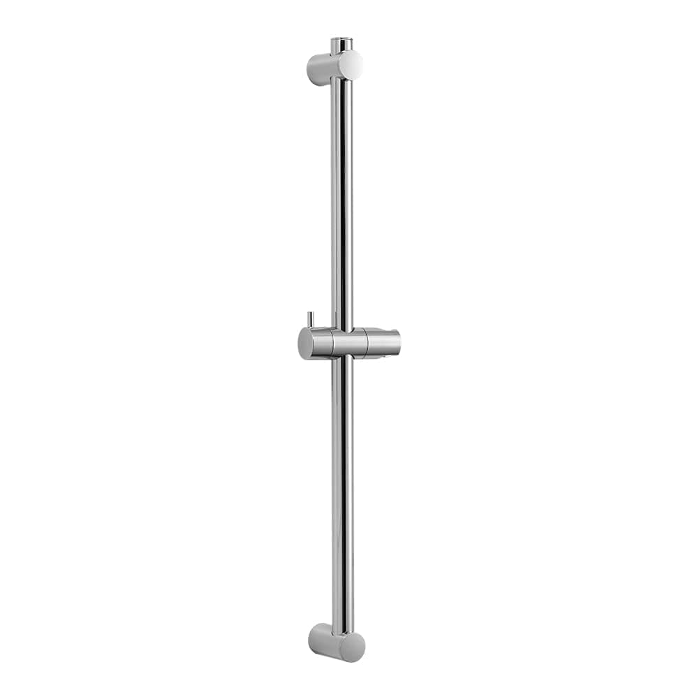 OFFO Shower Riser Rail 68cm Wall Mounted Shower Rail Adjustable Distance 38 to 66cm with Handheld Shower Head Holder Replacement for Shower Chrome