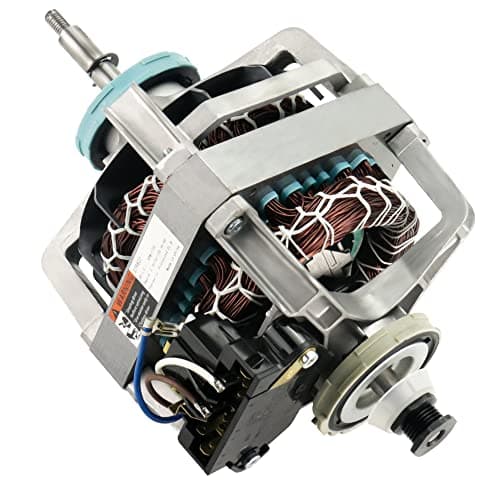 0EM 279827 Dryer Drive Motor with Pulley (Upgraded Blower Shaft Length) by puxyblue Compatible with MayTag Kitchenaid Kenmore Whirlpool Dryer Motor - Replaces AP3094245, EAP334304, PS334304,W10194250