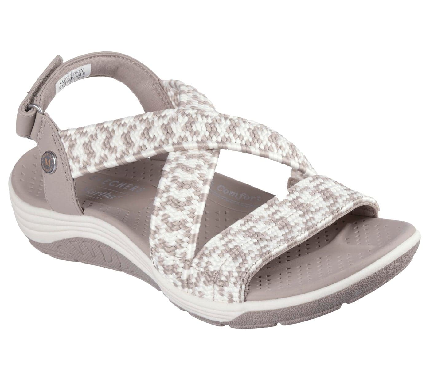 SKECHERS WOMEN'S MARTHA STEWART REGGAE CUP - COASTAL TRAIL,TPNT,6.5M