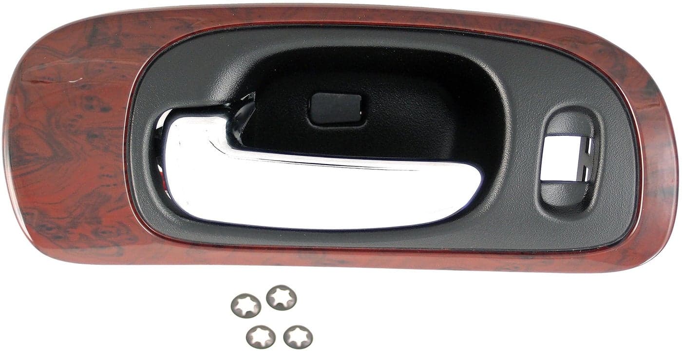 Dorman 82094 Front Driver Side Interior Door Handle Compatible with Select Chrysler Models, Chrome, Brown