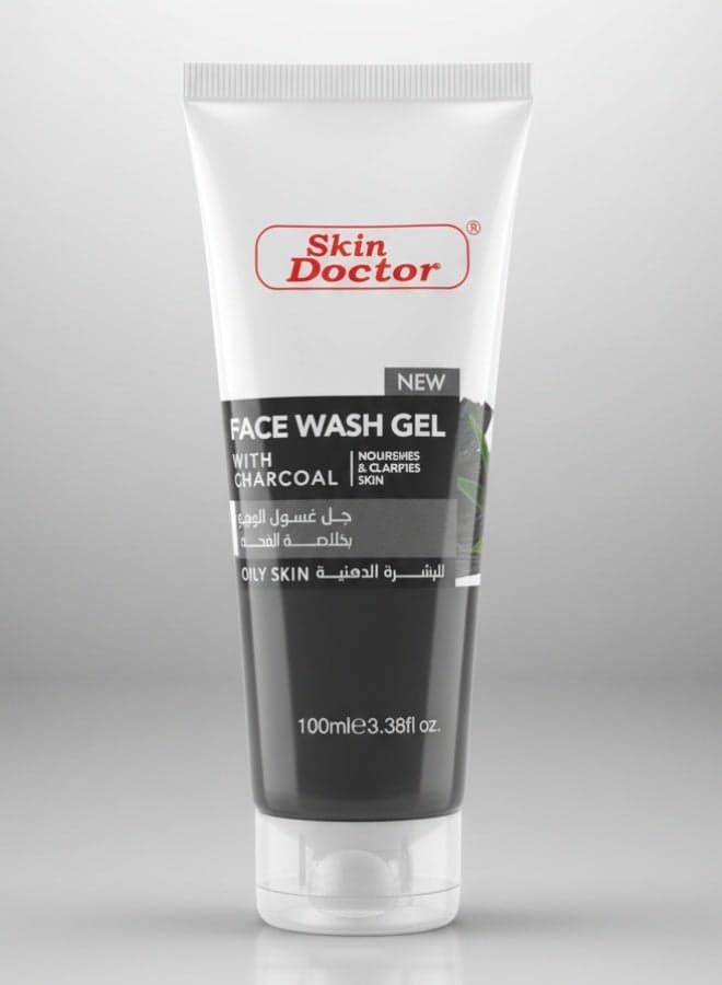 Face Wash Charcoal 100 ml Deep Cleansing Oil Control Purifying Face Wash for Men and Women