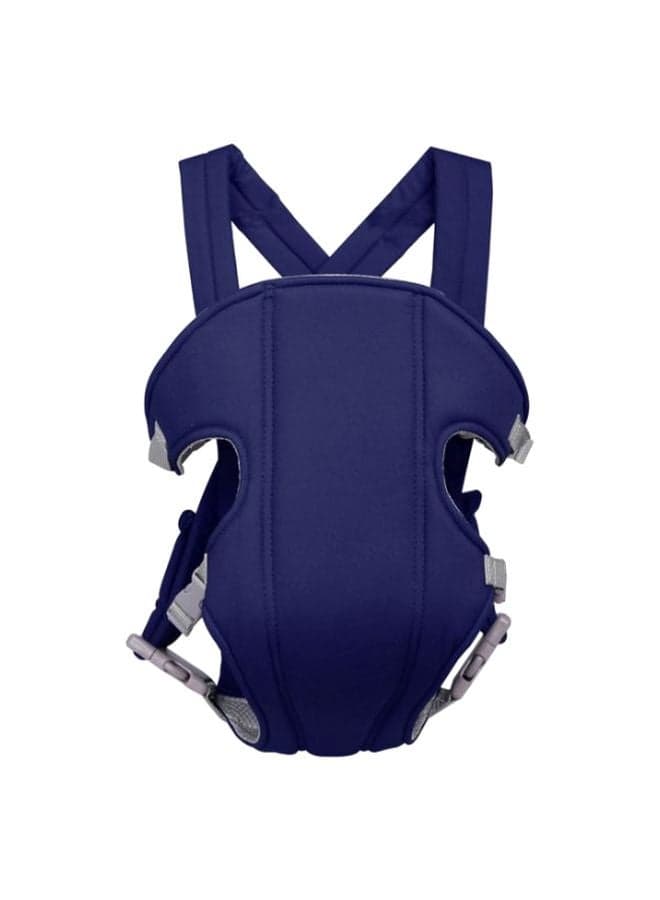 Kids Adjustable Carrier With Comfortable Support And Buckle Strap - Blue