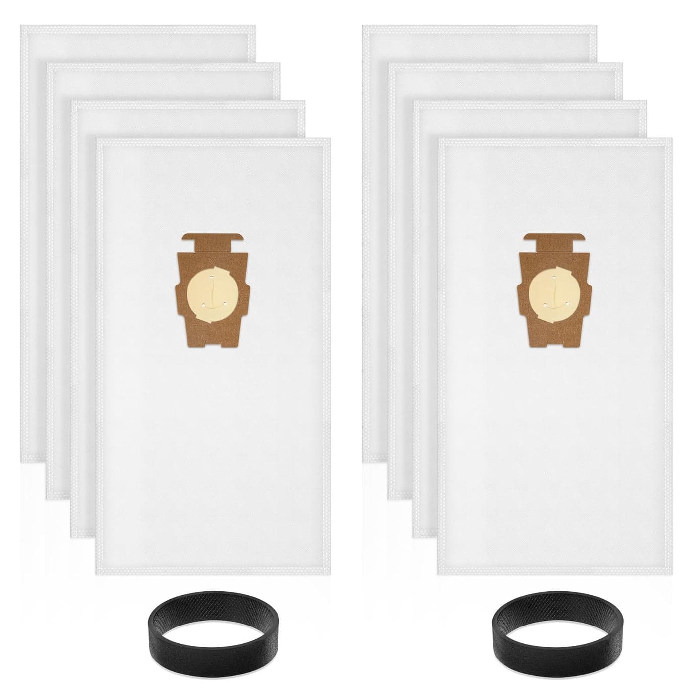 204814 Micron Magic HEPA Filter Plus Vacuum Bags for Kirby Avalir Avalir 2 Sentria Sentria II Ultimate G FStyle TwistStyle Vacuums 204811 205814 205811 8 Bags 2 Belts