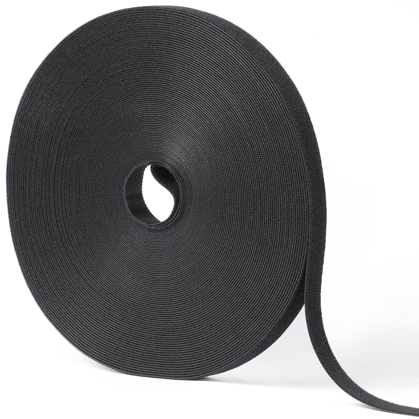 12in x 100ft Hook and Loop Roll DoubleSided Strips SelfGripping Straps Reusable MultiPurpose Wrap Fasteners for Home Office Data Center and More