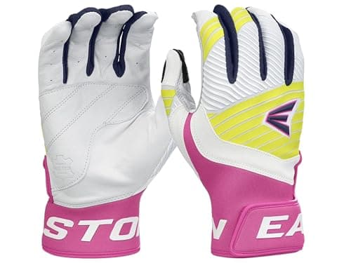 Easton Adult WalkOff ETHOS Baseball Batting Gloves Eighties Medium