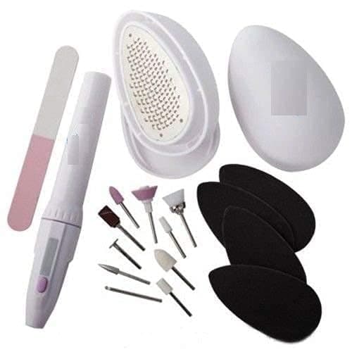 ATETO 18 in 1 Padimate Portable Electric Nail Art and Skin Care Salon Kit Padimate Tool Kit For Girls and Women