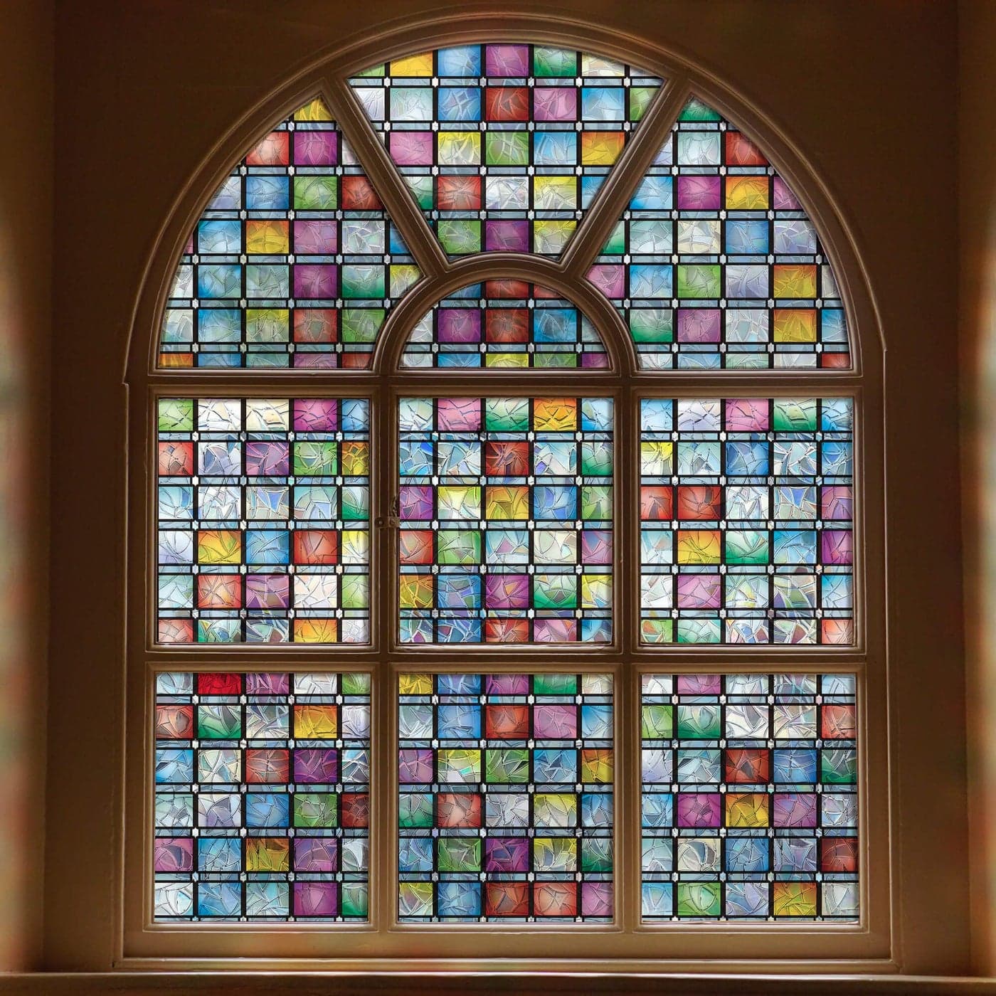 FEOMOS Rainbow Window Tint Decorative Stickers for Home Anti UV 354 x 787 inches