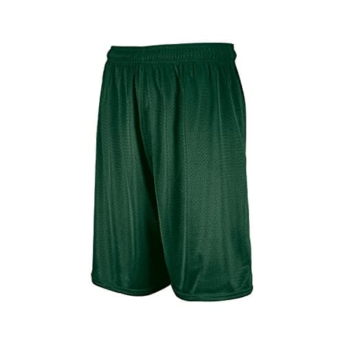 Russell Athletic Men's 9 Inch Mesh Short, Dark Green, 4X-Large