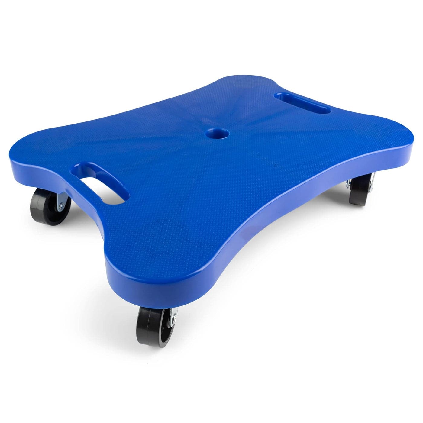 Champion Sports CHSPGH1216 Plastic Scooter Board with Contoured Handles Blue 16 x 12 x 3 inches