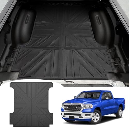 Utiiy Bed Mat Compatible with 20192025 Dodge Ram 1500 57FT Truck Bed Liner Pickup Car Truck Potector for 20192025 Dodge Ram1500 Accessories1925 Ram 1500 57FT