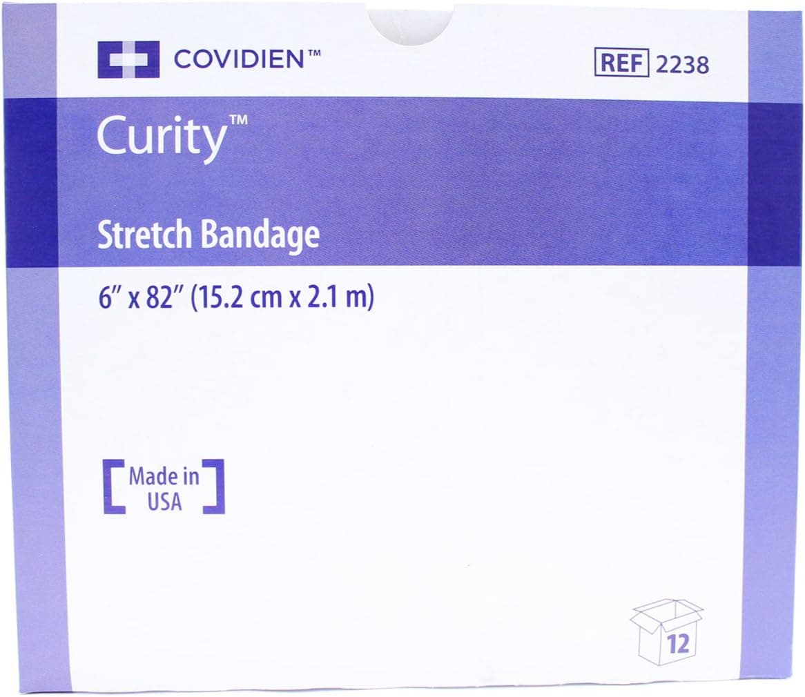 Curity CottonPolyester Conforming Bandage White Sterile 6 x 82 12 Ct