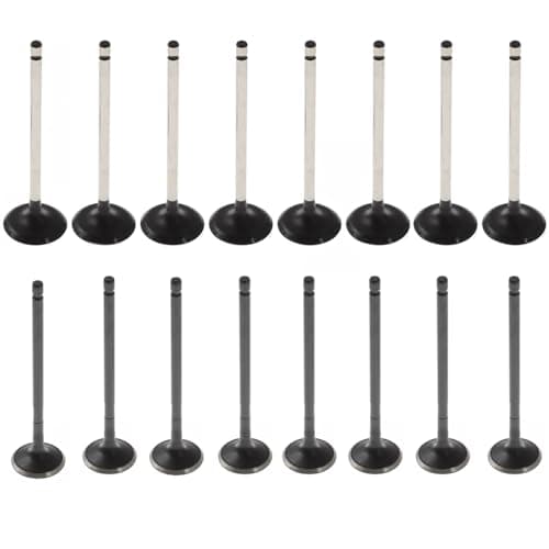 WFSZBP 16PCS Exhaust Intake Valve Kit 137150T010 Compatible with Toyota L4 18L DOHC 16V 2008 2009 2010 2011 2012 2013 2014 2015