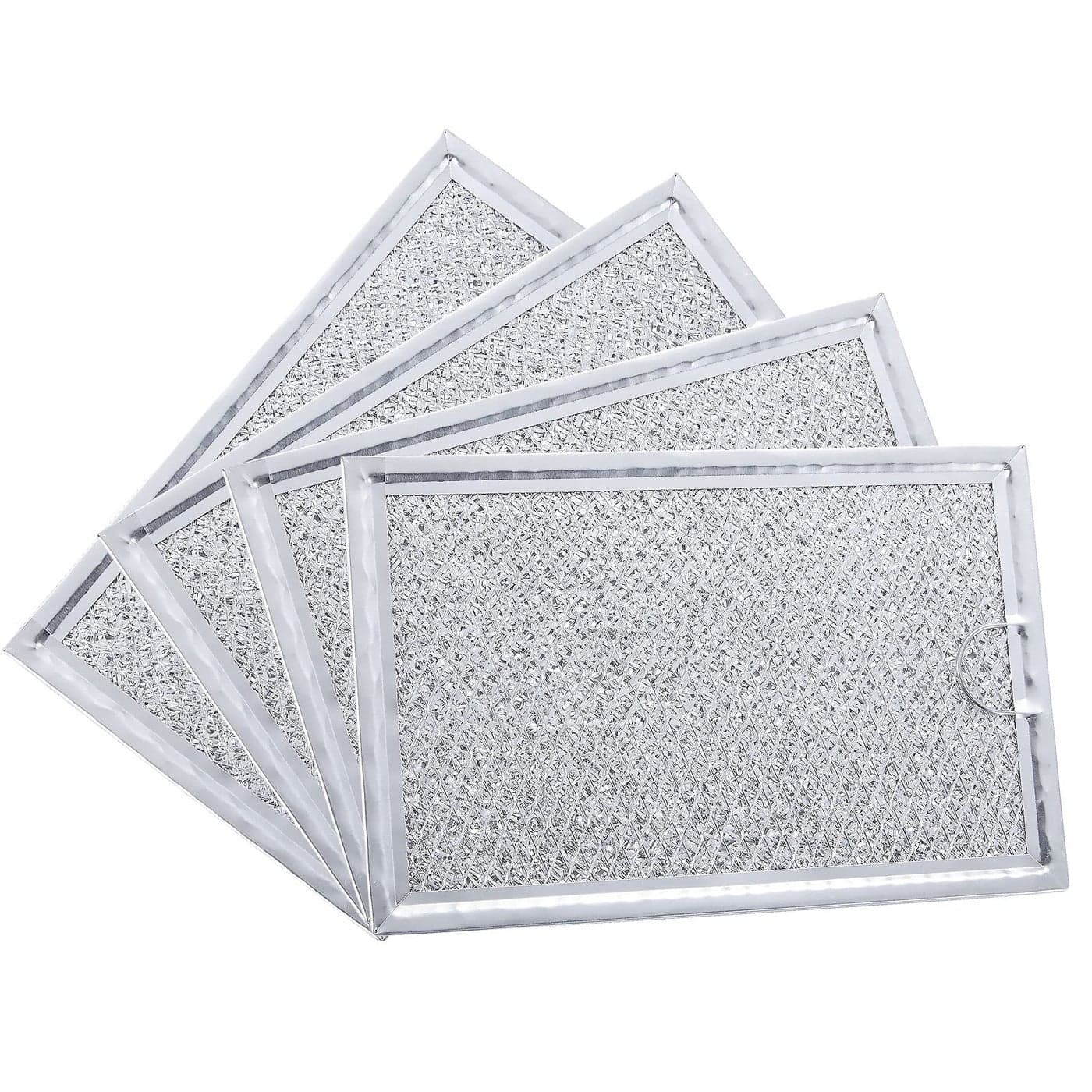 BOTNA Microwave Filter Replacement for GE WB06X10359 WB06X10309Range Vent Filter for LG 5230W1A012B Kenmore Frigidaire Grease Filter 758 x 518 4 Pack