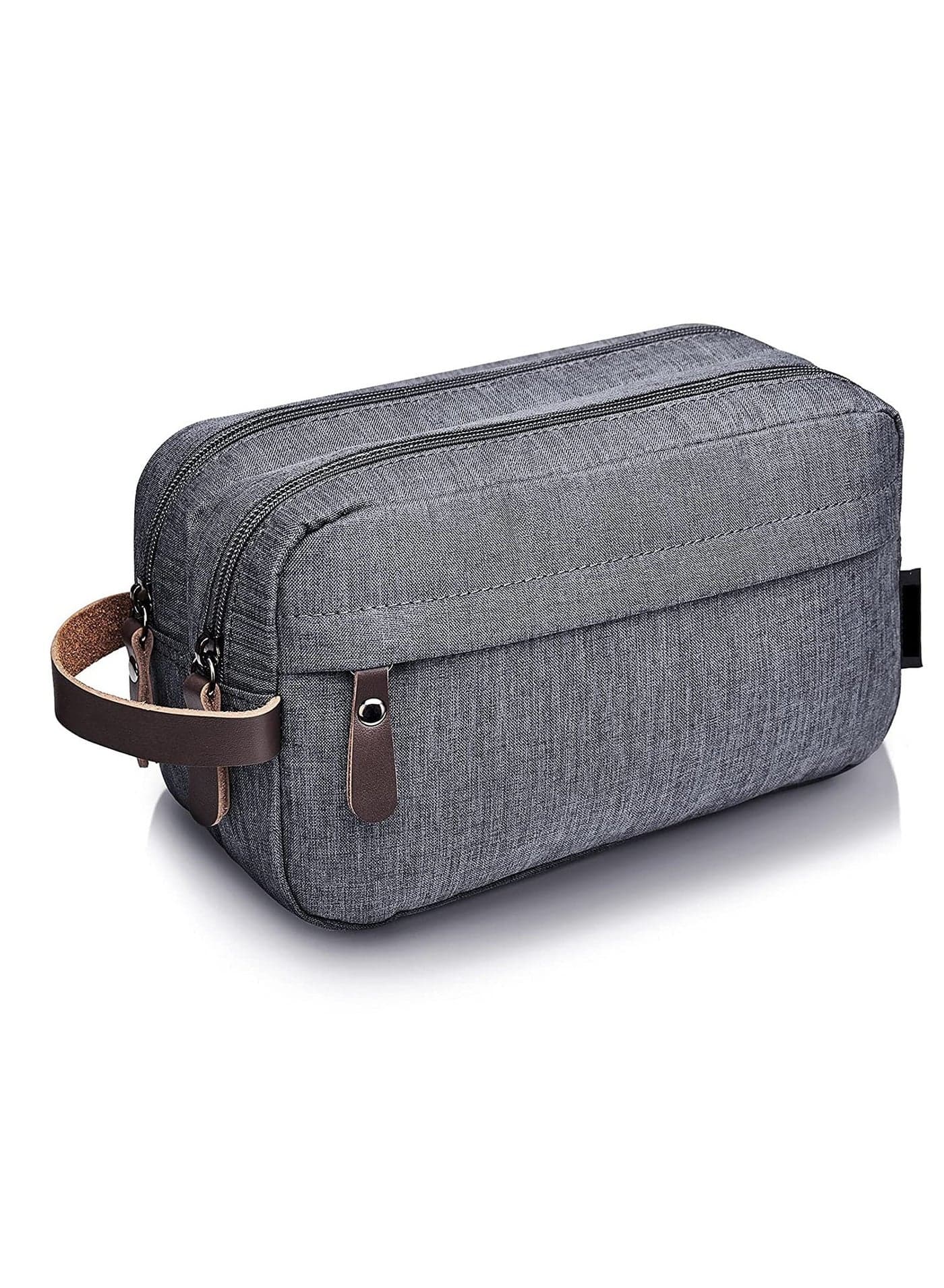 Toiletry Bag, Toiletry Waterproof Hanging Bag, Oxford ClothTravel Organizer Cosmetic Bag, Necessaries Case Wash Toiletry Bag, Lightweight Travel Shaving, for Men and Women (Gray)