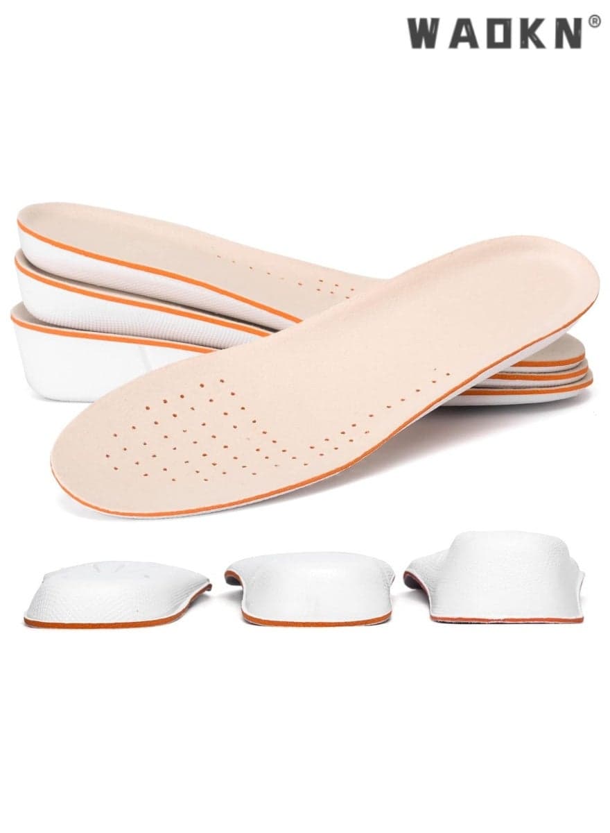 Breathable Height Increase Insole Set for Men, Including 1.5cm/2.5cm/3.5cm Options, Universal Shoe Inserts, Comfortable Cushion Pads, 3 Pairs Pack