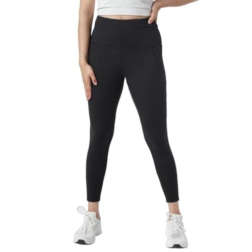 BlissClub Women The Ultimate Leggings | High-Waist | Ankle Length | 4 Pockets | Squat-Proof | Activewear | Regular (for Women Upto 5'4)