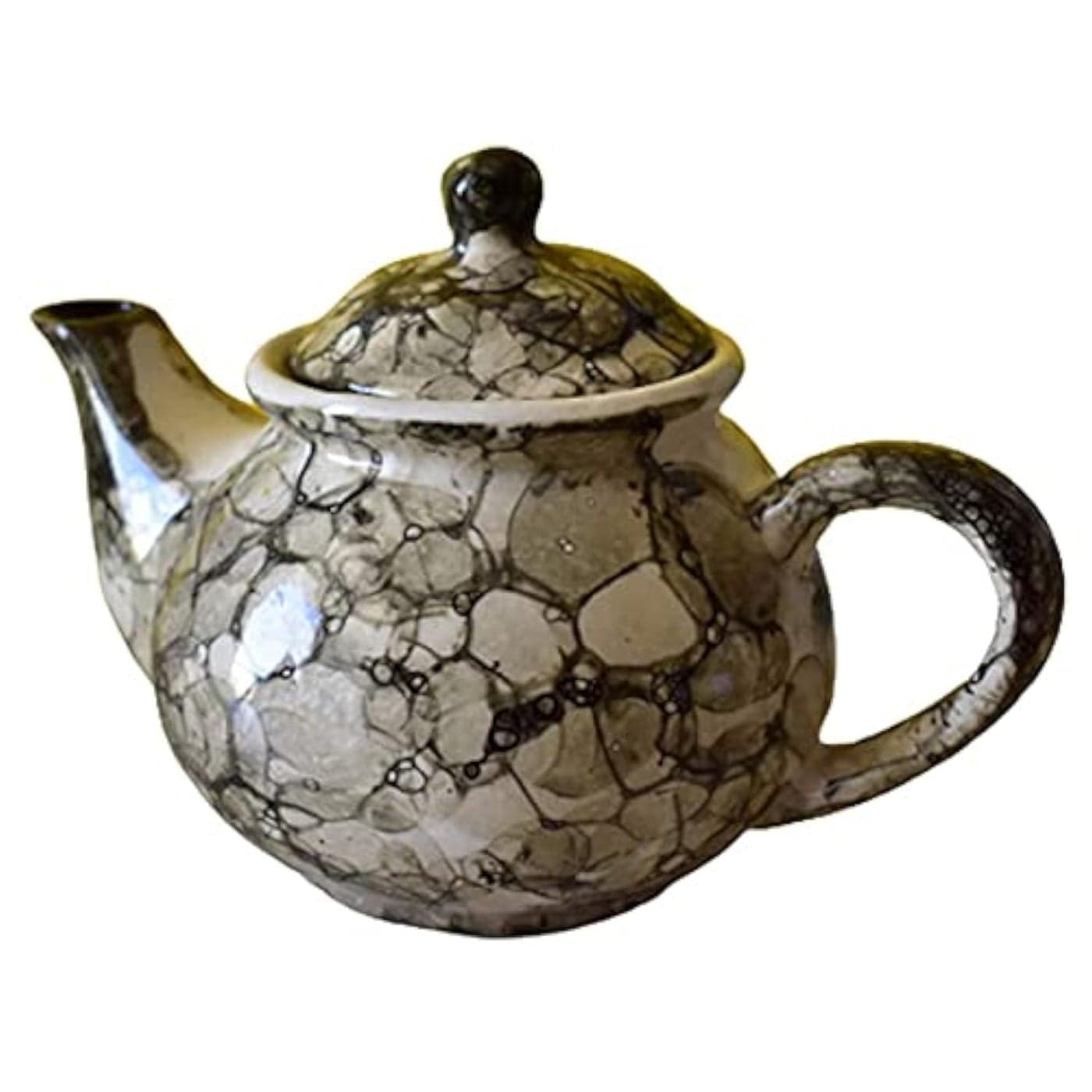 KunhaR Ceramic Teapot 1 Piece BlackLuster 400ml
