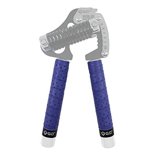 GD hand grip tape(Purple), Grip Tape for Hand Grip Strengthener, Non-Slip Tape, Overgrip, Reduce Pain and Injury Recovery, 2 Set, Length : 20.5 X 1 inch
