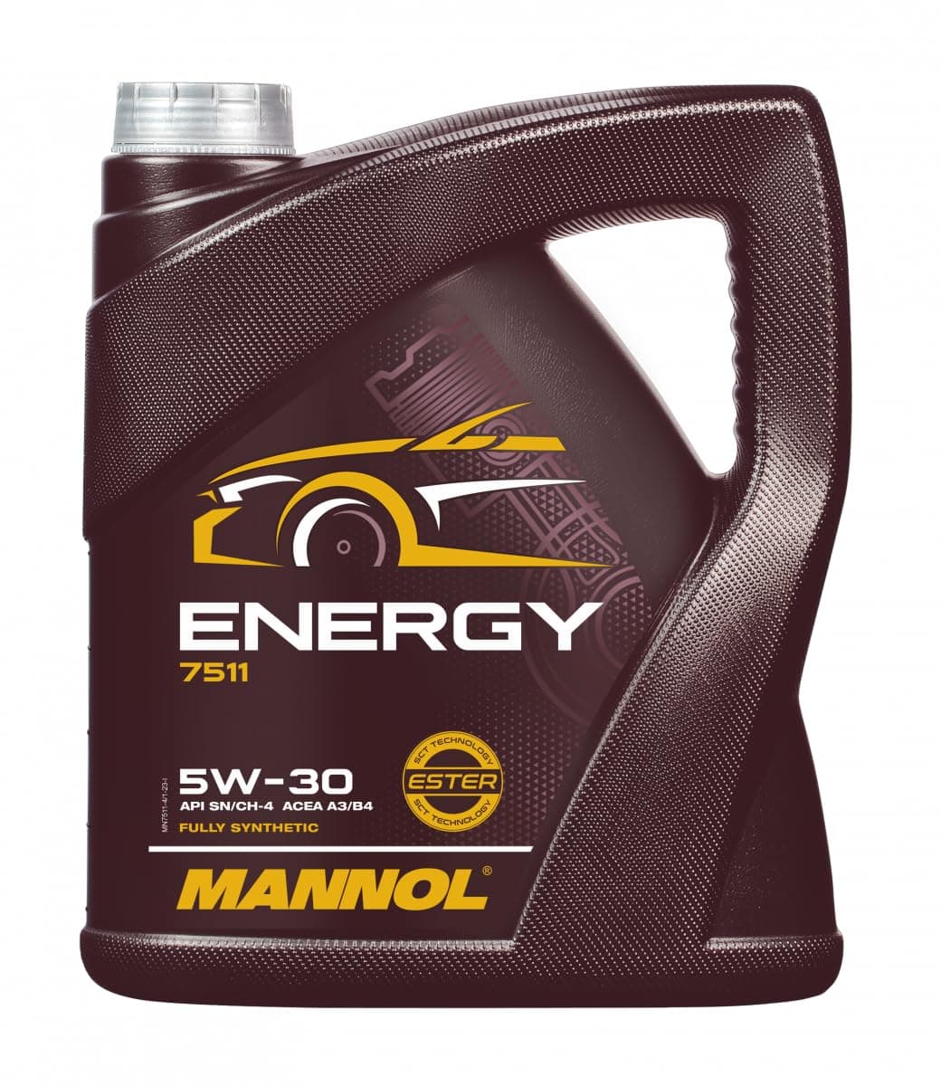 MANNOL 7511 Energy 5W-30 // API SN/CH-4 // ACEA A3/B4 Engine Oil for Modern Petrol and Diesel Engines Imported from Germany (1, 5L)