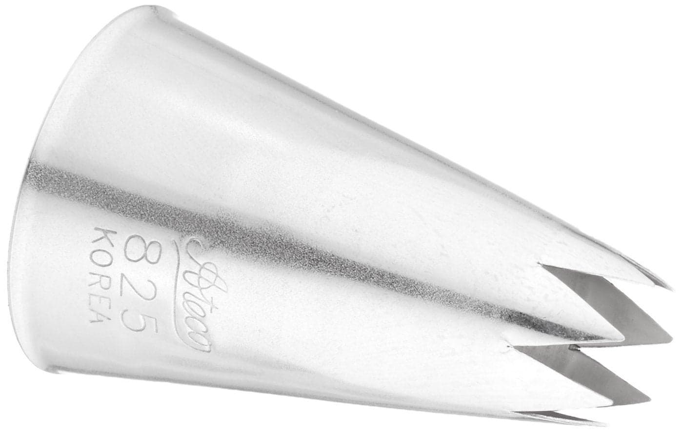 Ateco SS Star Pastry Decorating Tip Silver 825
