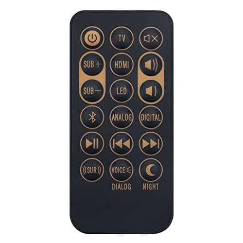 1062590 Replacement Remote Control fit for Klipsch Sound Bar Sireless Subwoofer RSB-3 R-4B RSB-8 RSB-6 RSB-14 RSB-11