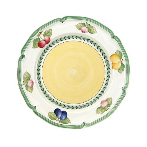 Villeroy & Boch French Garden Fleurence Dinner Plate, Premium Porcelain, Made in Germany, Dishwasher and Microwave Safe, 10.25 in