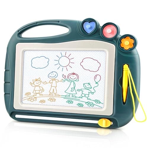 Daisiki Magnetic Drawing Board Toddler Toys for Age 1 2 3 Boys Girls Sketch Pad Birthday Easter Christmas Halloween Kids Toy Gifts for Boys and Girls