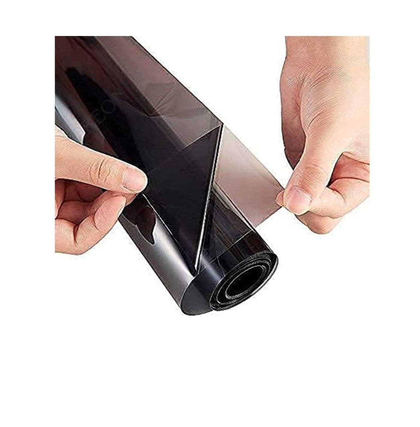 CREON Peel and Stick Window Tint Film Light Black Car Home Privacy Heat Insulation Anti-Uv Office Home Glass Film 50" X 300'' CM, 35% Window Black Film