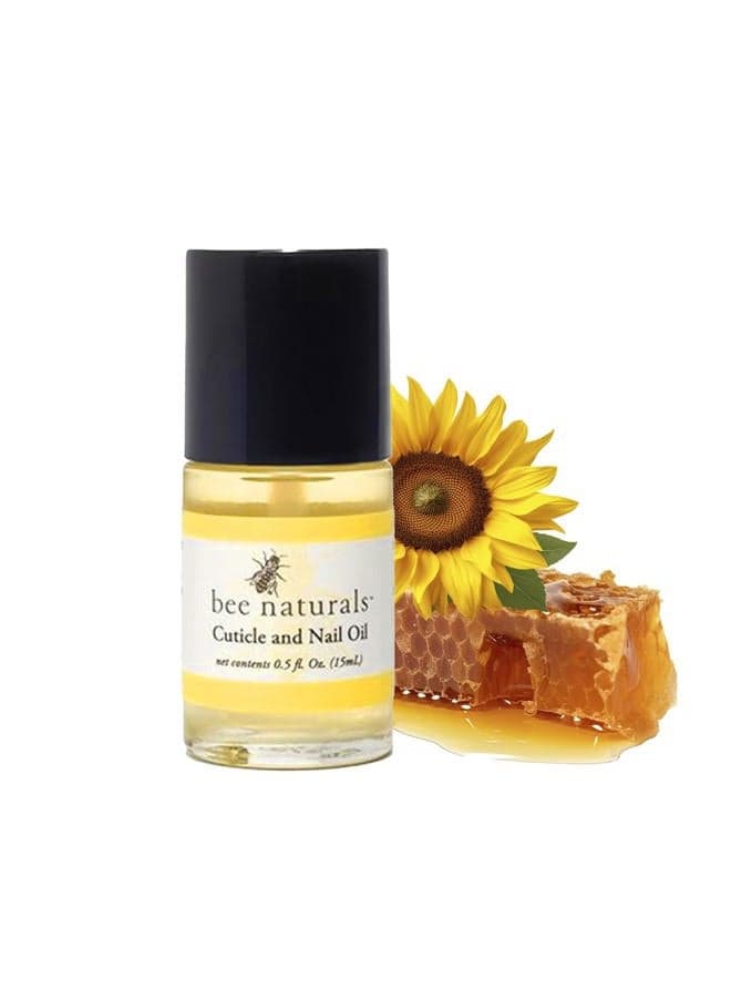 Nail & Cuticle Oil 0.5 oz - Heals Cracked Nails & Rigid Cuticles. Deep moisture for nails and cuticles. Contains rich avocado and castor oils. Massage into nails and cuticles.