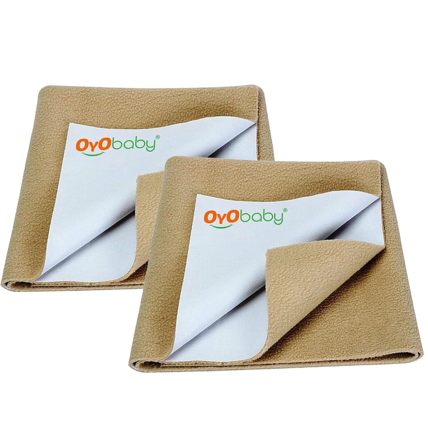 OYO BABY - Waterproof Mattress Protector Sheet | Dry Sheet for Kids and Adults - Kids Waterproof Dry Sheet Cotton Bed Protector (Baby Bed Protector Medium Size - 100cm x 70cm - (Pack of 2), Maroon)