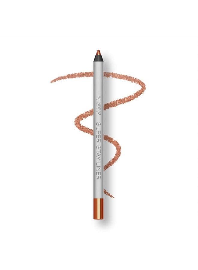 SUPERSTAY LINER Makeup Eyeliner Pencil Long Lasting Waterproof Color, Metallic Copper, 1 Count