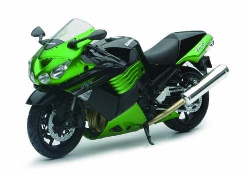 NewRay 2011 Kawasaki ZX-14 Ninja Green Motorcycle Model 1/12