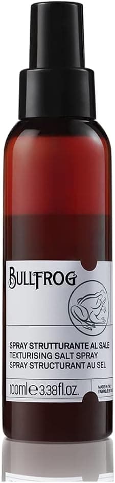 Bullfrog Salt Texturising Spray Voluminous Wavy Hair Spray with Beach Effect 732 Natural Ingredients Nourishing and Mineralrich 100 ml
