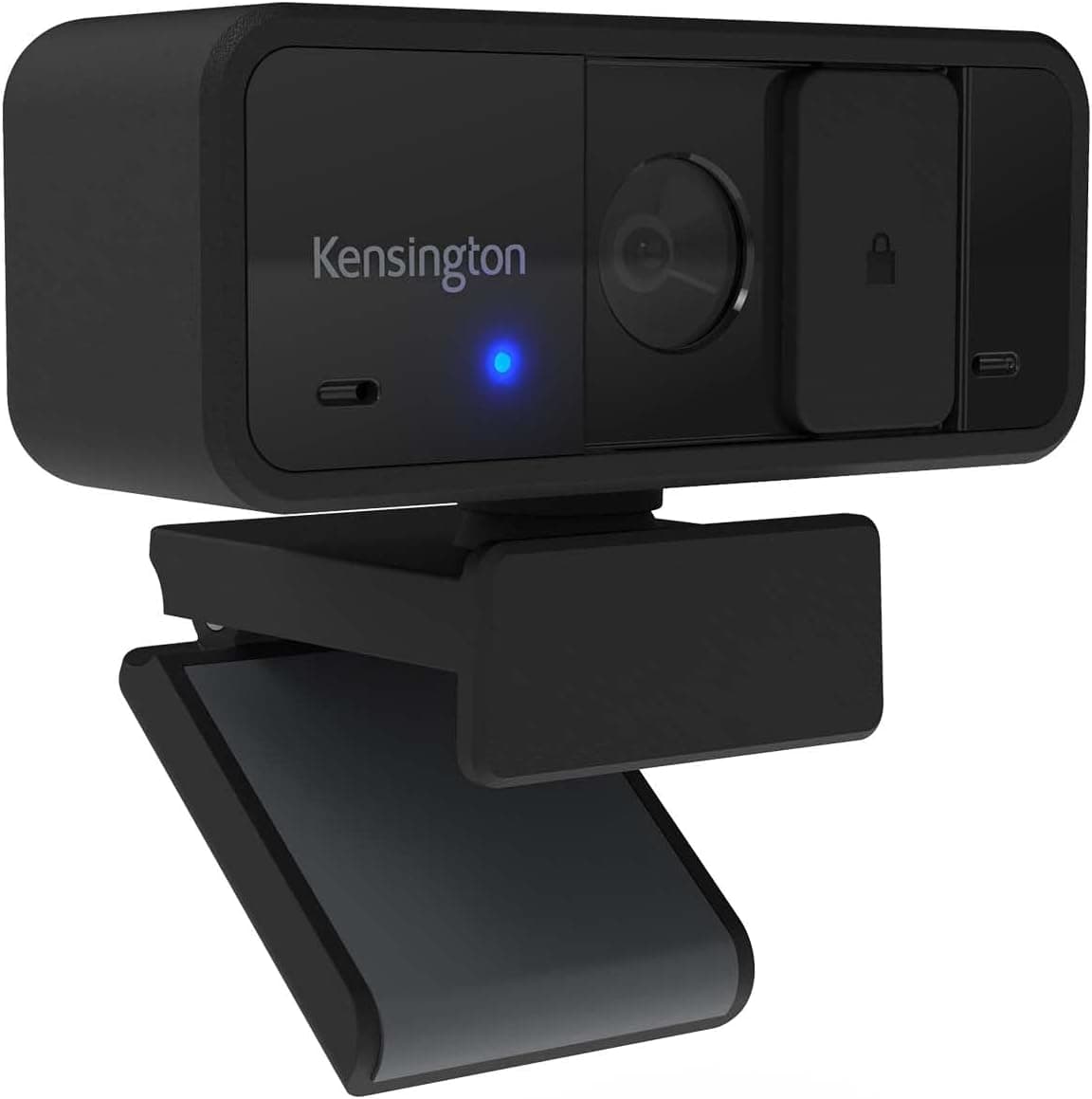 Kensington W1050 1080p Fixed Focus Wide Angle Webcam for Video Conference Dual Stereo Mic Software Control Privacy Cover Works with Microsoft Teams Google Meet Zoom and More K80250WW