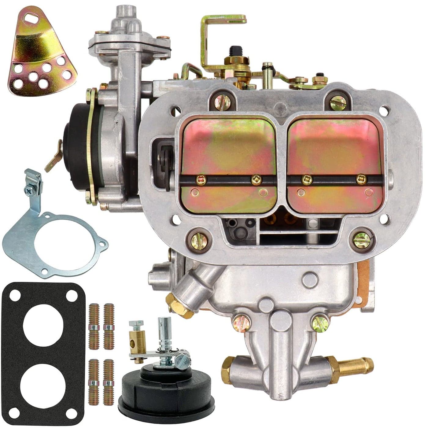 NENKUTEN New Carburetor 2 Barrel for Weber 3236 DGV DGEV Electric Choke 32x36 for Toyota Pickup Celica Corona 20R 22R Holley Mazda B2000 B2200 Datsun Pickup 510 610 620 710 CJ5 CJ7 CJ8 Nissan Sentra