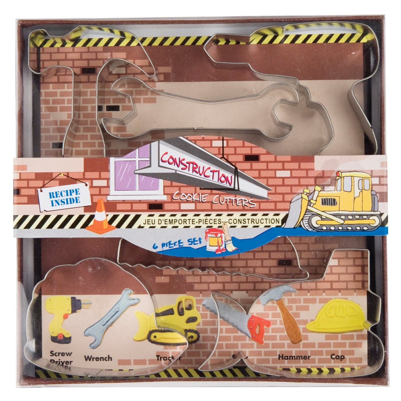 Fox Run Construction Cookie cutters 7 x 7 x 125 inches Metallic