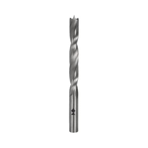 Fisch HSS Double Flute Brad Point Ground Wood Drill Bits, 5mm, Wood Drill Bit, Precision Drilling for Woodworking, Compatible with Standard Drills, DIY & Professional