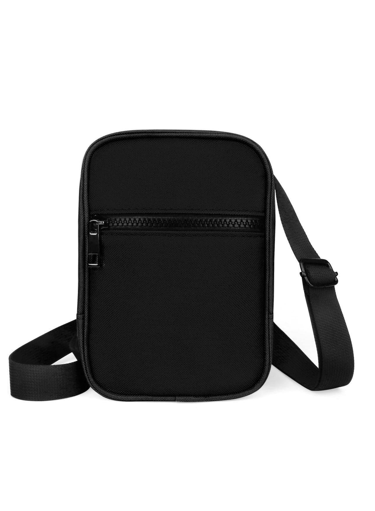 Stylish Unisex Crossbody Bags with Adjustable Straps, Versatile Sling and Belt Bag for Travel, Trendy Black Design, Perfect for Everyday Use