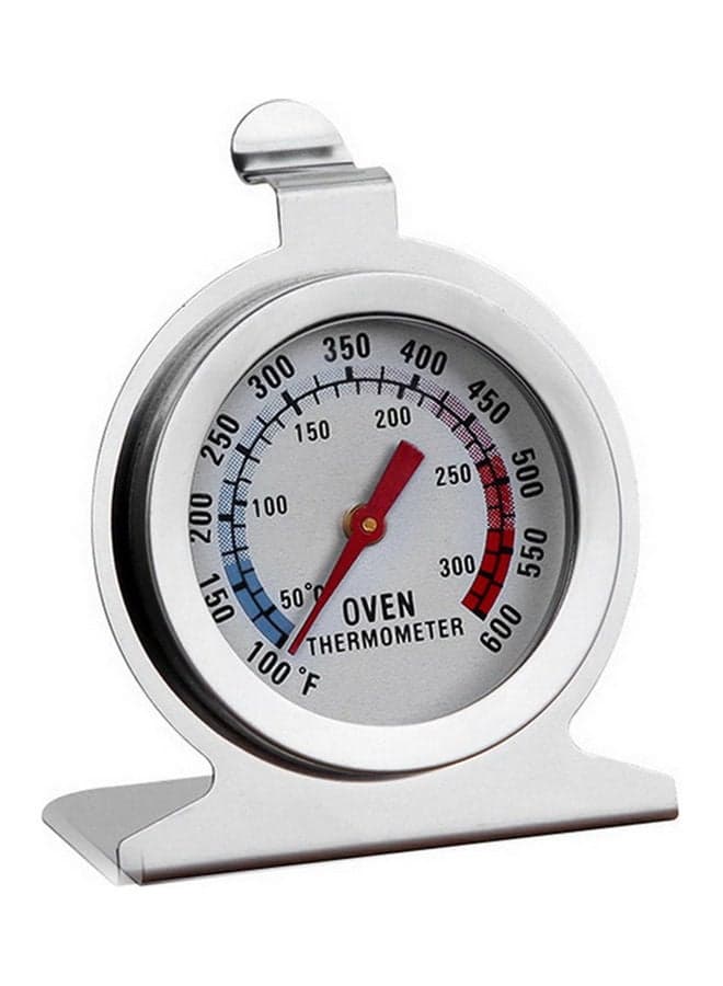 1-Piece Oven Grill Fry Thermometer Silver