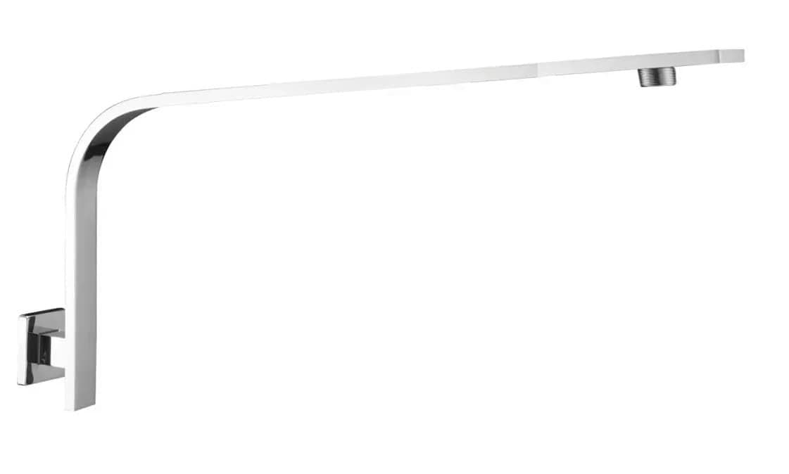 Aquieen High Rise Goose Neck Curve Shower Arm Curve 8 x 24