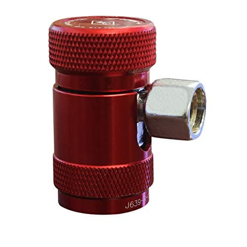 Mastercool 83834 High Side R1234yf Coupler, Red