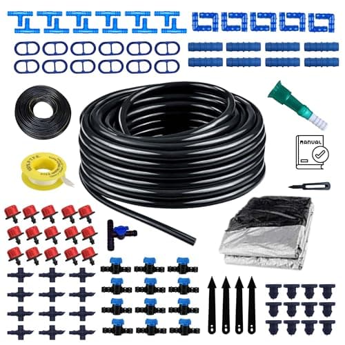 Kamal Agrotech Drip Irrigation Kit for Home Garden, Farming, Agriculture (Drip Irrigation Kit, 10 Plants)