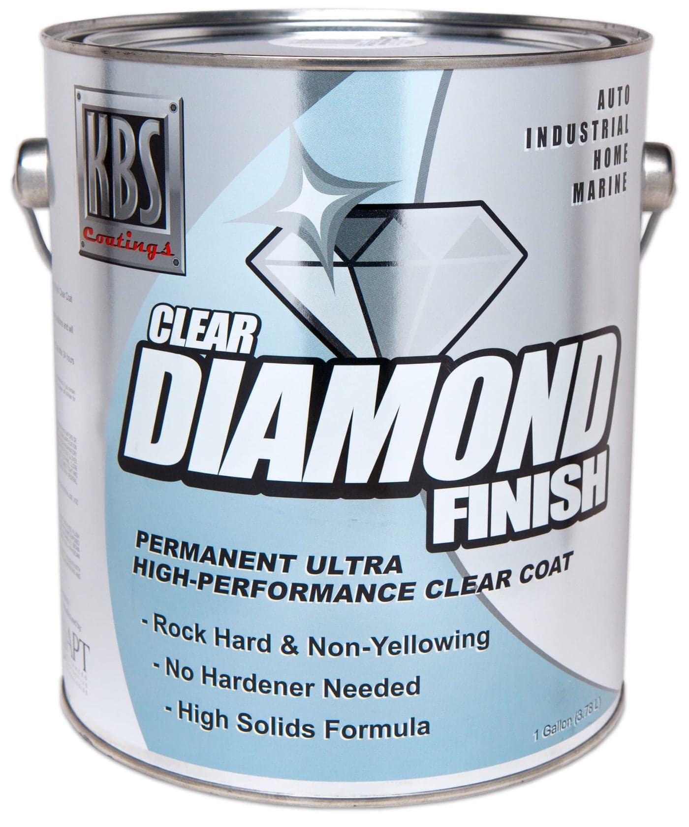 KBS Coatings 8404 DiamondFinish Watercolor Clear Coat - 1 Quart, 32 Fl Oz (Pack of 1)