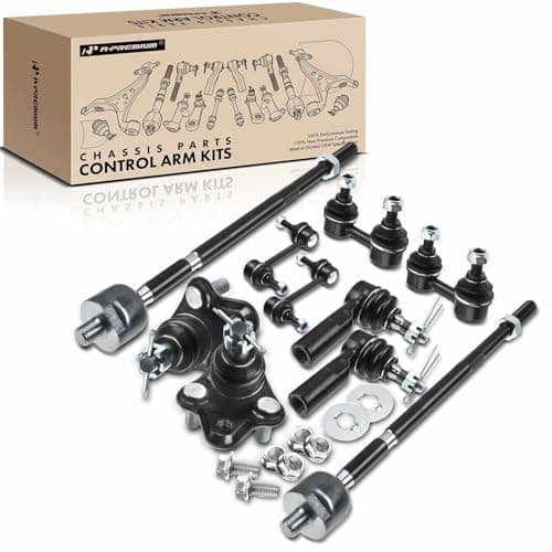 A-Premium Set of 10, Front Lower Ball Joint, Inner & Outer Tie Rod End, Front & Rear Sway Bar Link, Compatible with Toyota Celica 1994 1995 1996 1997 1998 1999